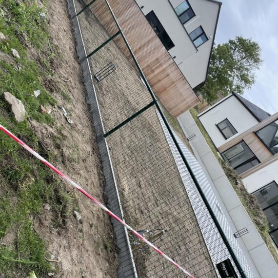 Aanleg voortuin te Koksijde